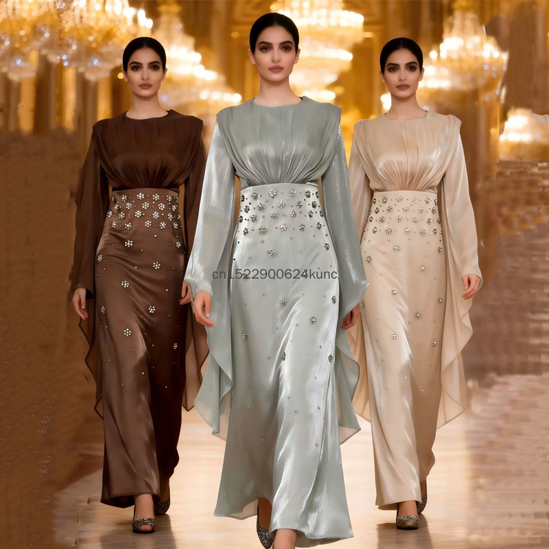 Salwar Kameez Set - 2-teiliges Set Maßanfertigung Luxuriöses Strass-Abendkleid für