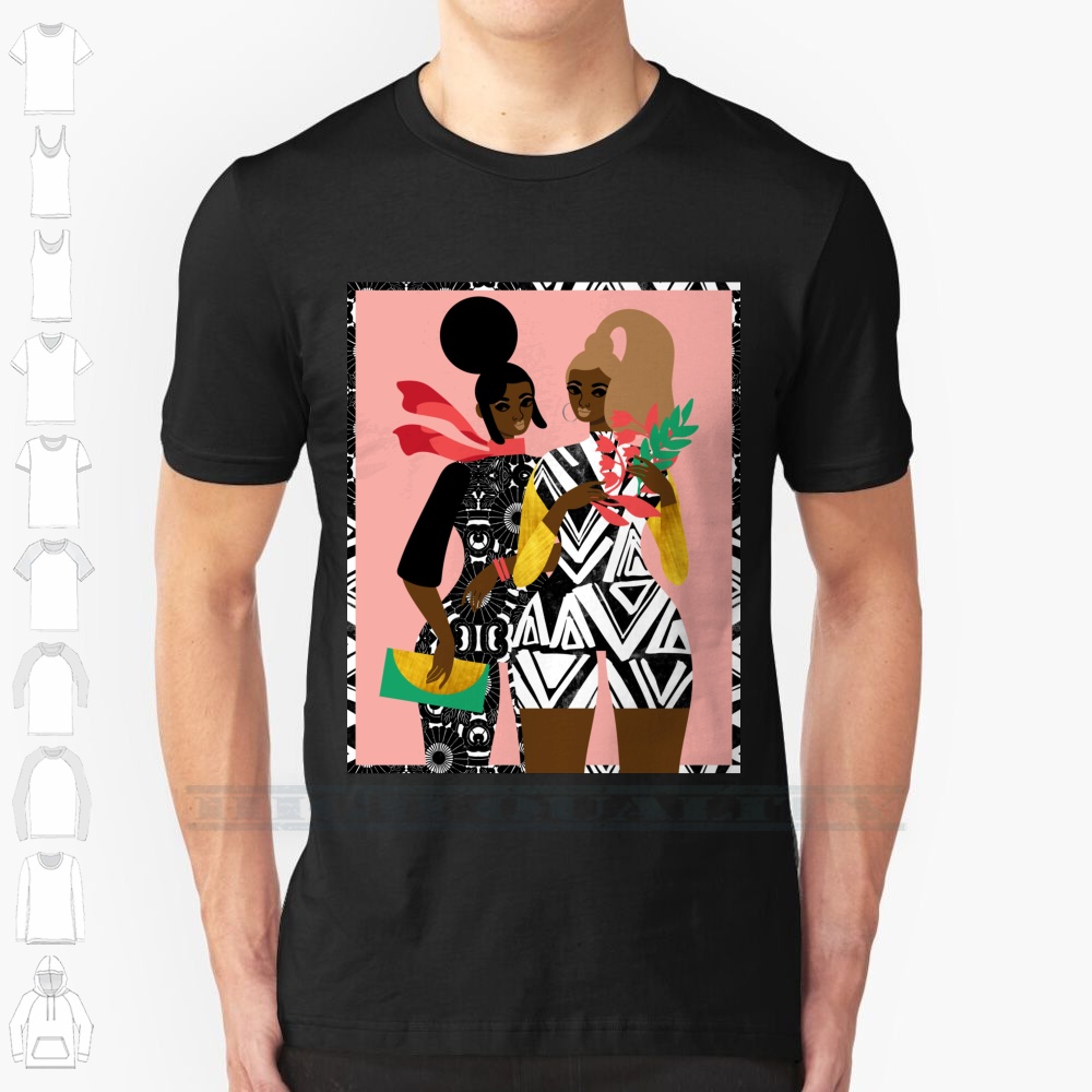 Urban Ethnic Fashion - Safari Modell 100% Baumwolle T-Shirt Afro