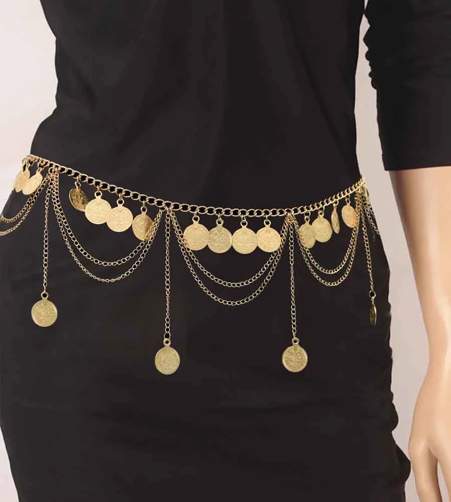 Ethnic Fashion Co In - Gypsy Tribal Vintage Gold Farbe Metall