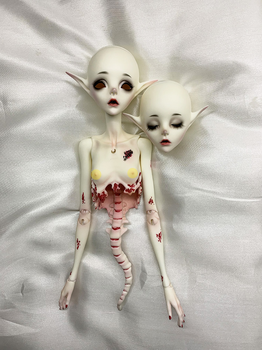 Zombies bjd sd Puppe gemeinsam – Ethnic Fashion Girls Bewertung und Preis