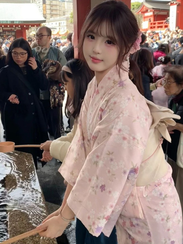 Traditioneller japanischer Kim – Ethnic Fashion Girls Bewertung und Preis