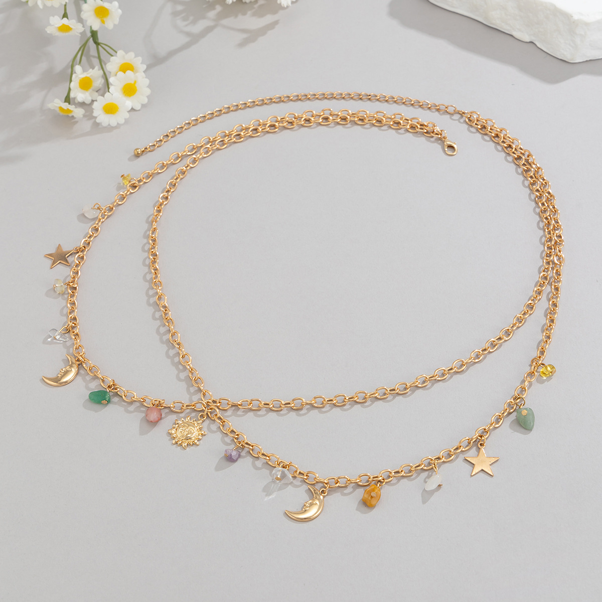 Boho-Stern-Mond-Sonnen-Anhänge – Ethnic Fashion Girls Bewertung und Preis