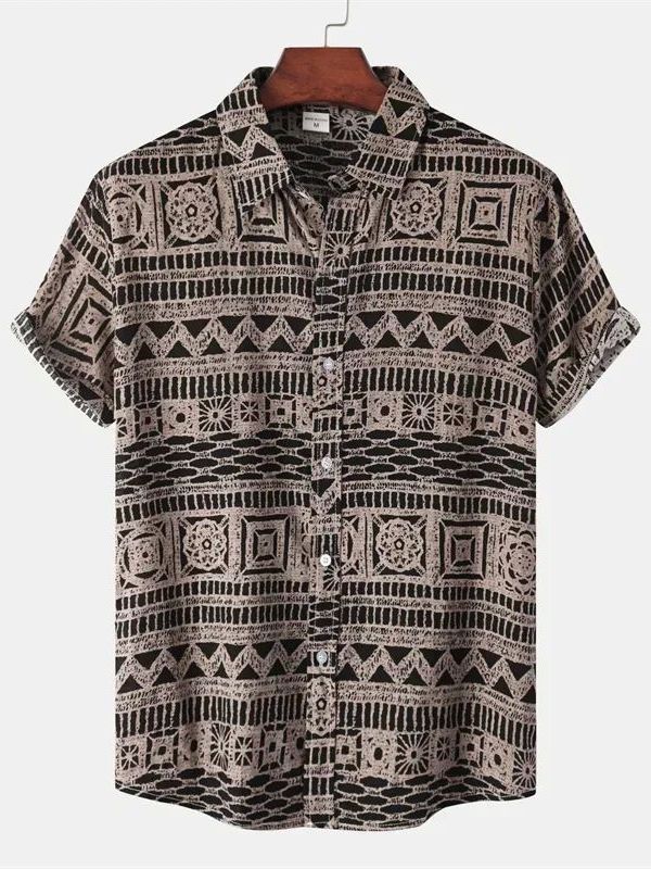 Herren Ethnischer Stil Kurzarm – Urban Ethnic Fashion Bewertung und Preis