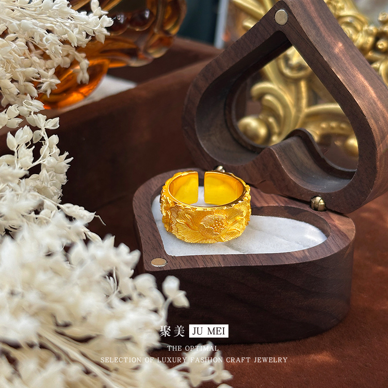 9999 24K Echtgoldring im gleic – Ethnic Fashion Store Bewertung und Preis
