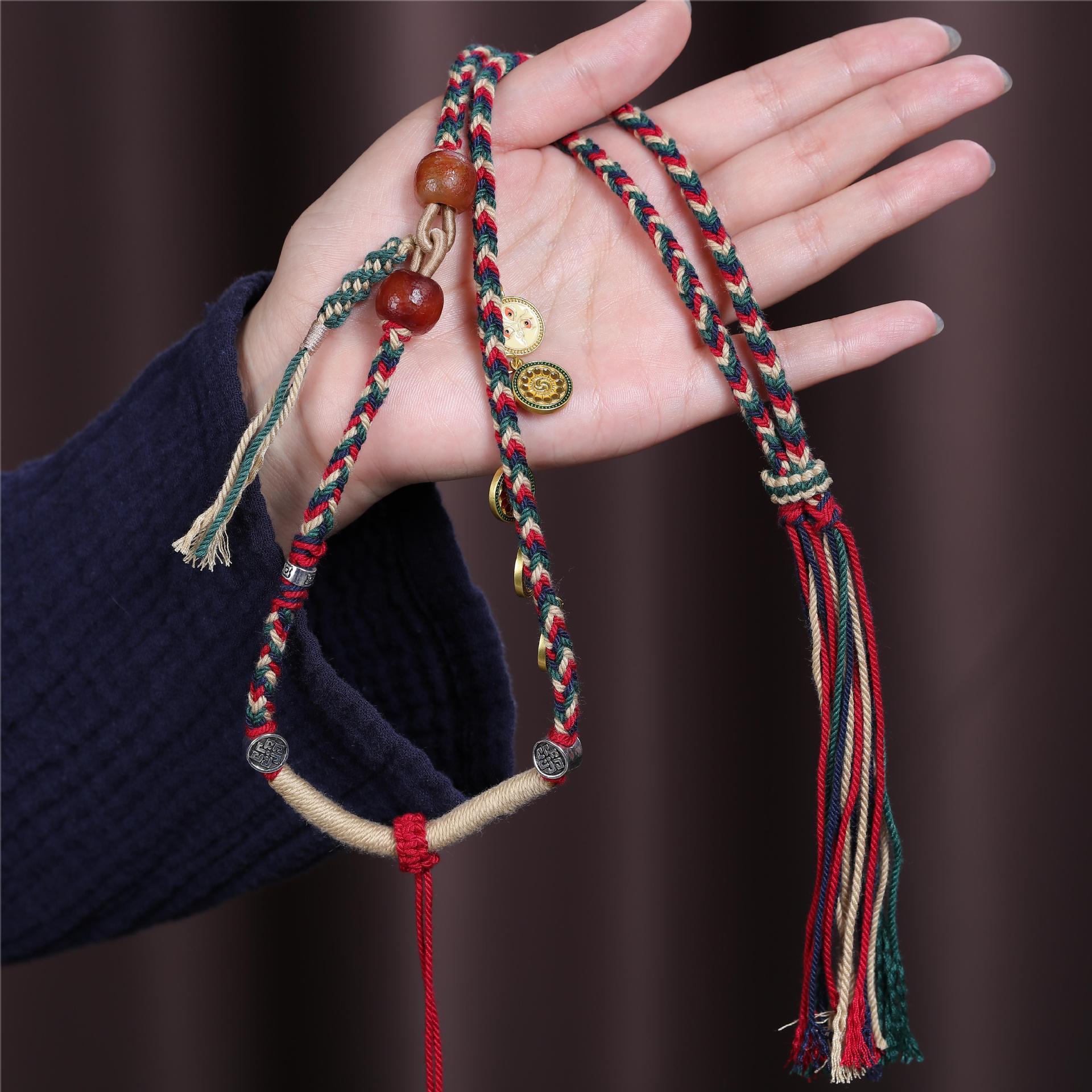 Tibetischer fünfzahniger bunte – Ethnic Fashion Way Bewertung und Preis