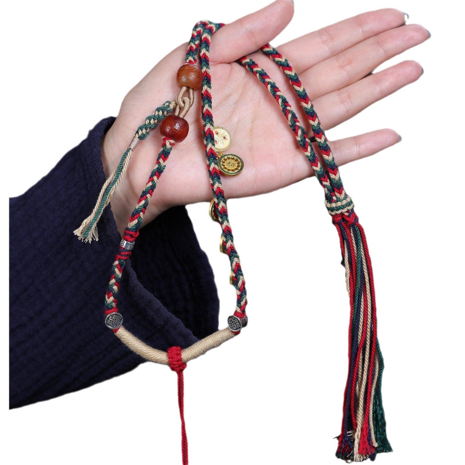 Tibetischer fünfzahniger bunte – Ethnic Fashion Way Bewertung und Preis