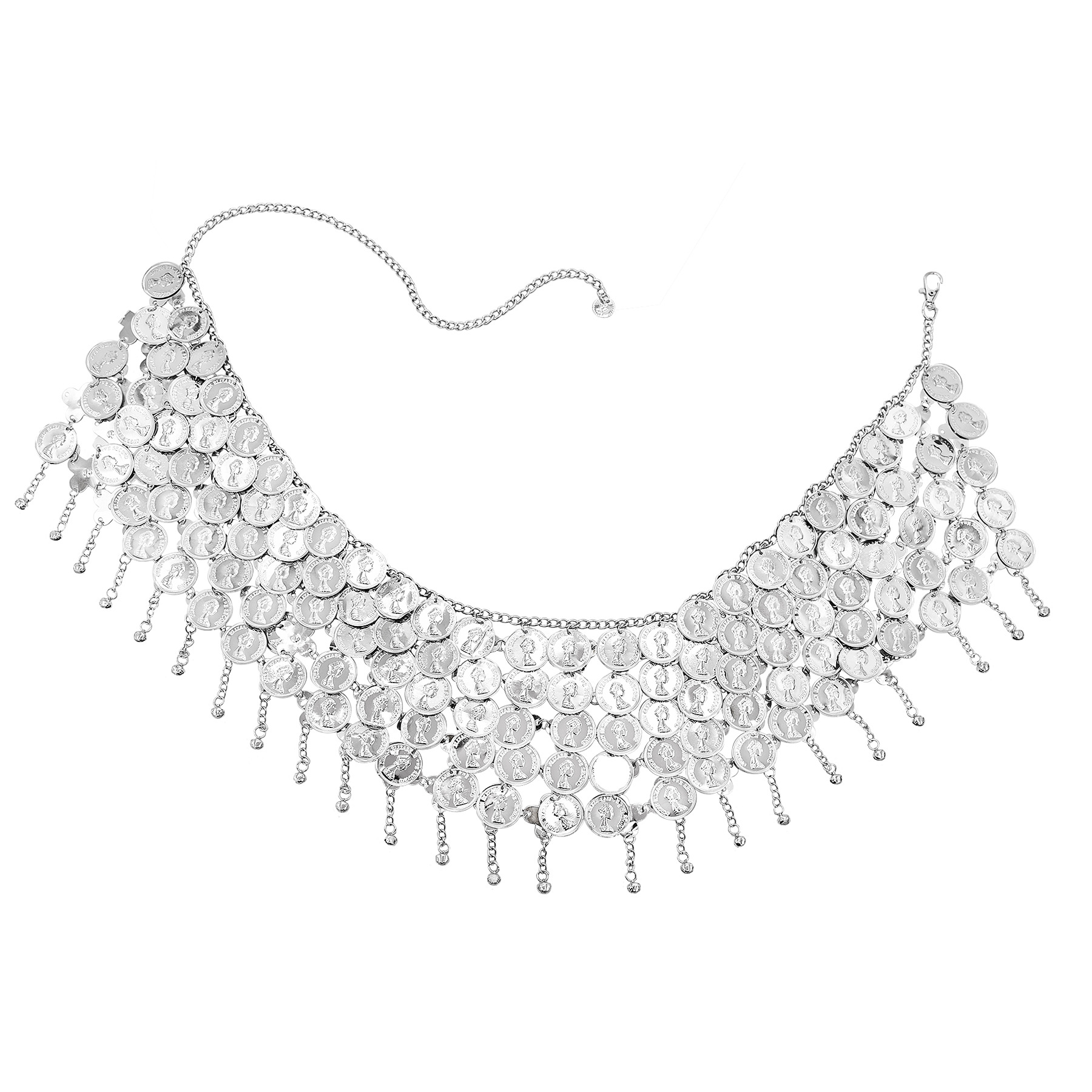 Silbrige Glocken, lange Quaste – Ethnic Fashion Co In Bewertung und Preis
