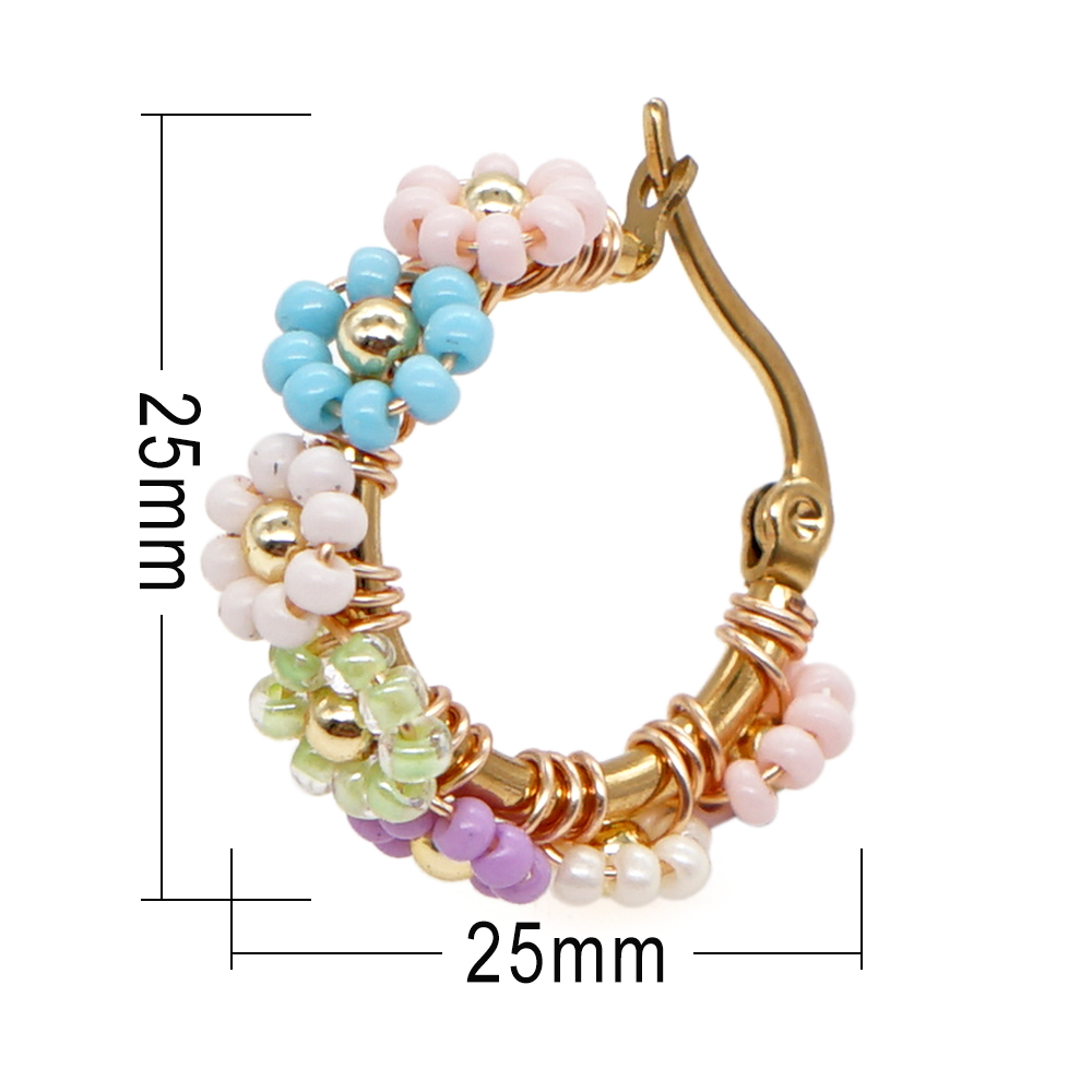 Boho Miyuki Blume Mond Kreuz O – Latest Ethnic Fashion For Women Bewertung und Preis