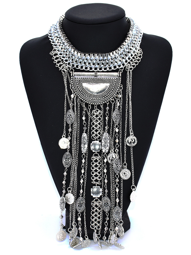 Mode Maxi Lange Quaste Aussage – Ethnic Fashion Co In Bewertung und Preis