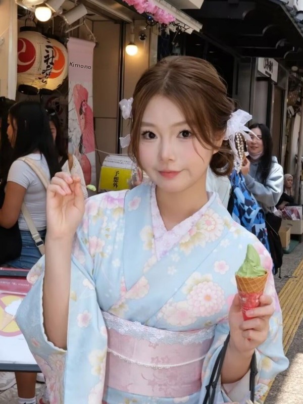 Neuer Vintage Japanischer Trad – Ethnic Fashion Girls Bewertung und Preis